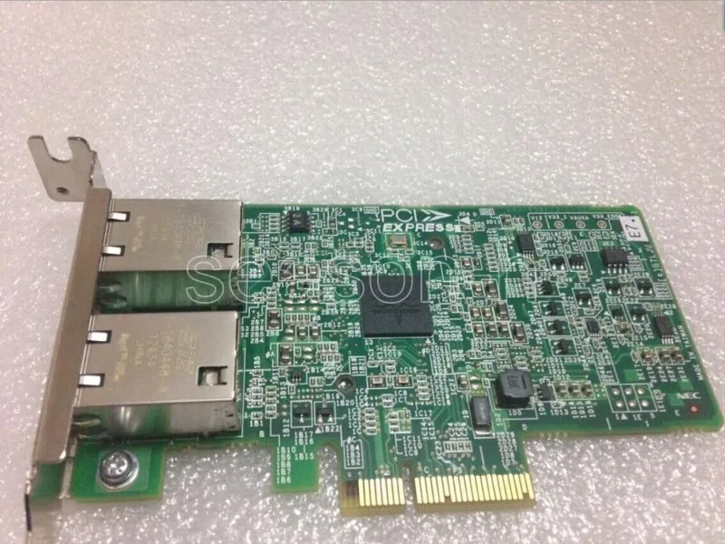 BCM5718 x2 PCI Express Dual-Port Gigabit Ethernet Controller low profile