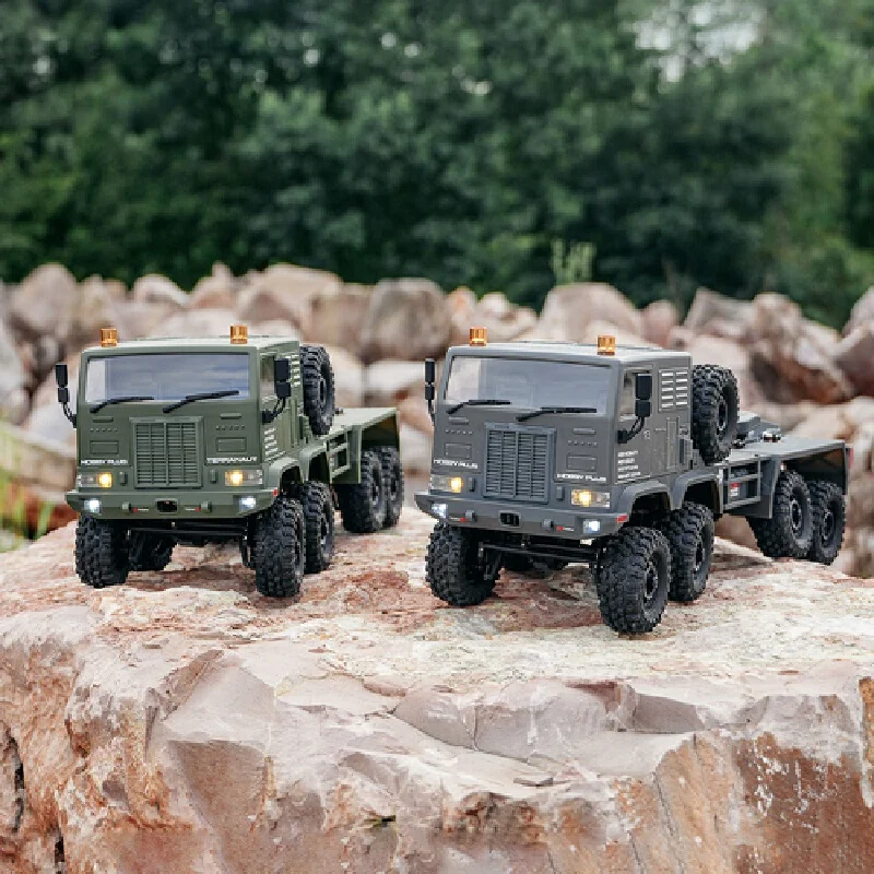 Hobby Plus 1/18 CR18P Explorer Simulation Remote Control Electric 8-Wheel Steering Climbing Vehicle Truck Off road Vehicle Model