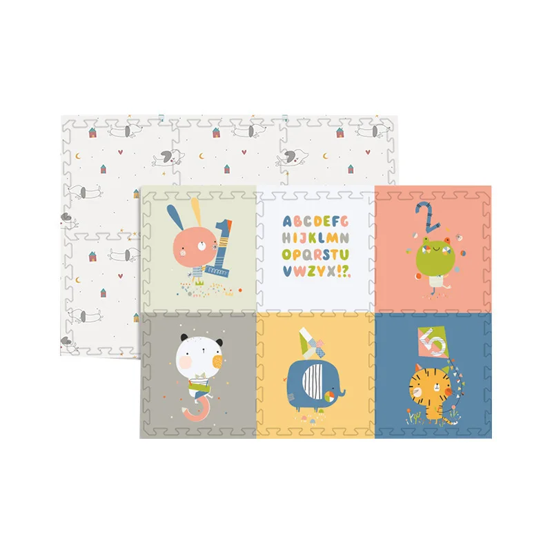 

Children's splicing crawling mat Thickened non-slip XPE baby indoor crawling floor mat Baby splicing crawling mat