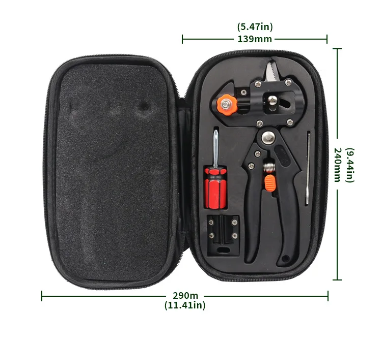 Gunting Cabang Tinggi Alat Pencangkokan Profesional Kit Pemangkas Gunting Berkebun Pohon Buah Taman Alat Pemotong Geser