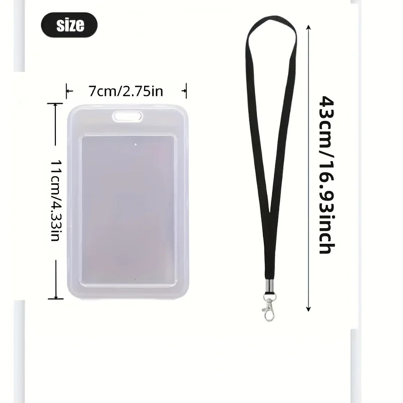 ¡5 unidades de estuche transparente impermeable para tarjetas de identificación Mantenga tarjetas de crédito y identificación bancarios seguros y seguros!