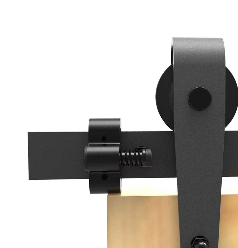 

1Pair New Style Barn Door Stopper, Sliding Barn Door Hardware Accessories for Top Track