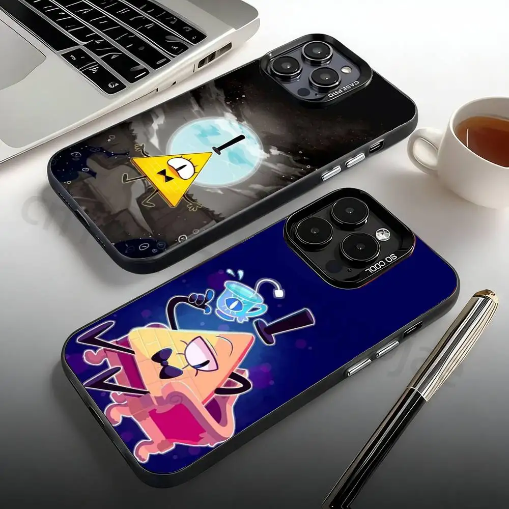 

Bill Cipher Phone Case For iPhone 17,16,15,14,13,12,11,Pro,Max,Plus,Mini Candy Matte Shockproof Cover