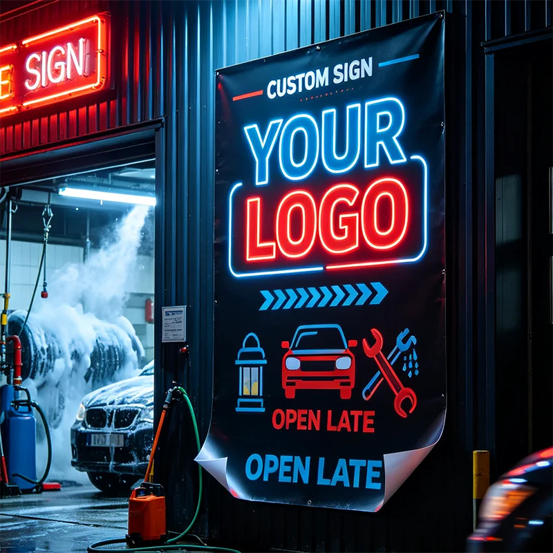 Any Size 100cm Custom Sticker - đánh giá và giá Auto Repair Shop Logo
