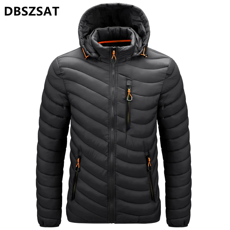 

Men's 2023 Autumn Winter Classic Hooded Warm Parkas Jacket Coat Men Outwear Casual Vintage Detachable Hat Outfits Warm Parka Men