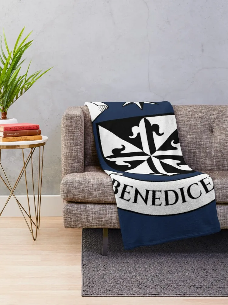 Dominican Order Coat of Arms Throw Blanket Beach Hair bed plaid Blankets