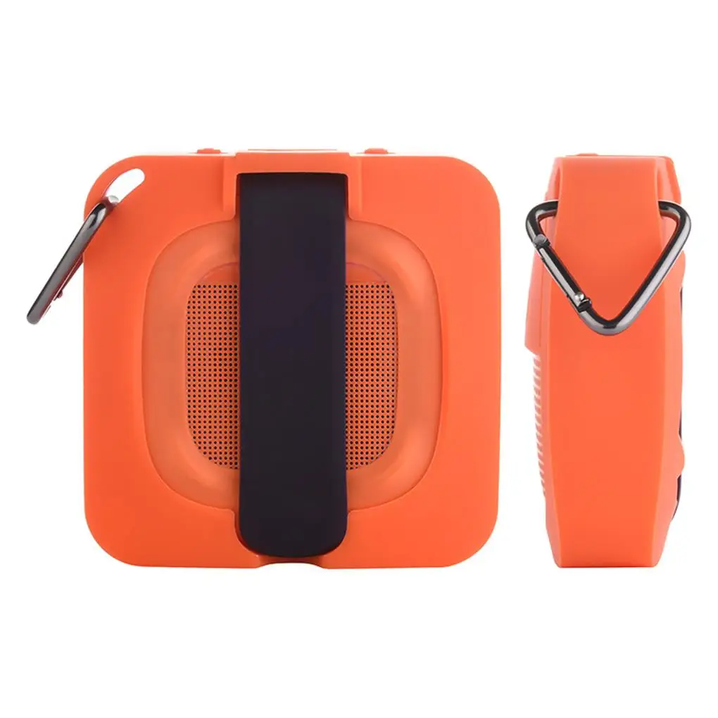 Protective Cover with Zipper Speaker Cases Shockproof Practical Protection Sleeve with Reserved Volume Holes  Type 1