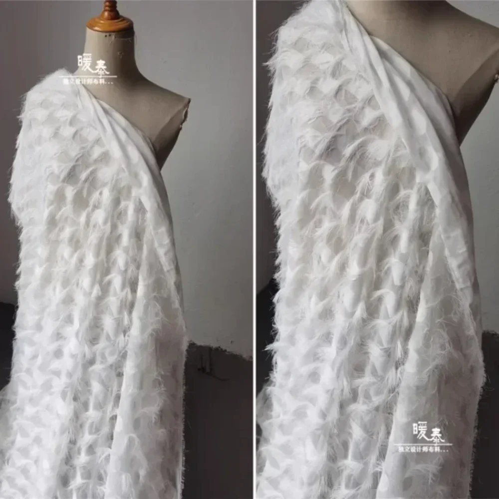 

Сетчатая кружевная ткань для шитья своими руками, дизайнерское платье, модная одежда, аксессуары для юбки, подол, ткань, оптовая продажа, ткань на метр