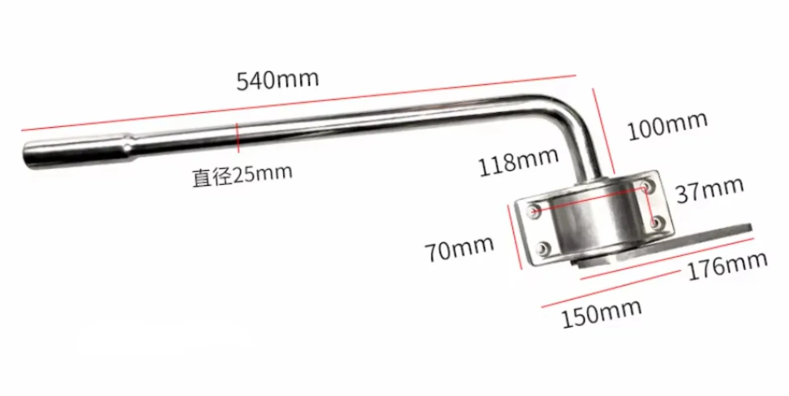 Hot Sale Stainless Steel Sliding Door Opener Industrial Design Door Locks and Handles