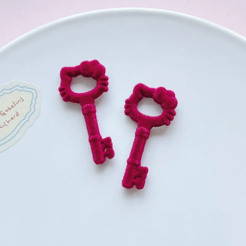 

10pcs Hello Kitty Accessories Cute Cartoon Acrylic Women DIY Clothes Bag Phone Case Shoes Hair Clip Material Girl Gift Wholesale