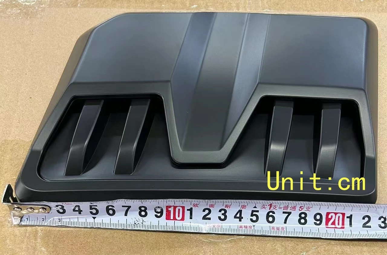 Universal Auto Luftstrom Ansaug haube Schaufel Motorhaube Entlüftung abdeckung dekorativ für Ford Ranger Everest und viele andere Autos 2St – Detail 13