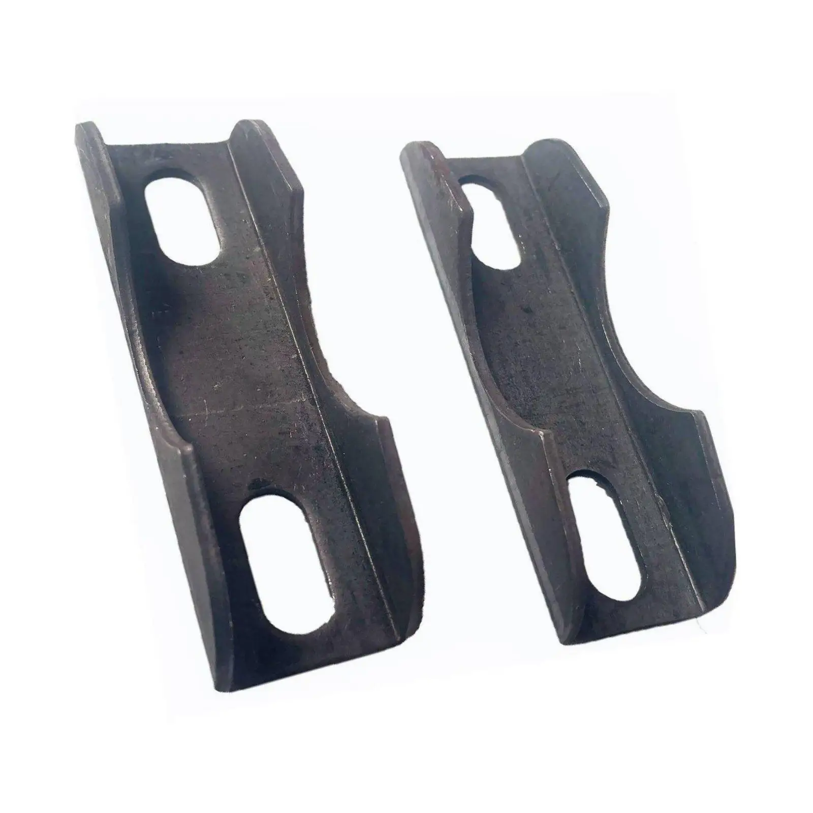 2 Pieces Rear Shaft Hanger Bracket Weldable Bearing Hanger Metal Construction