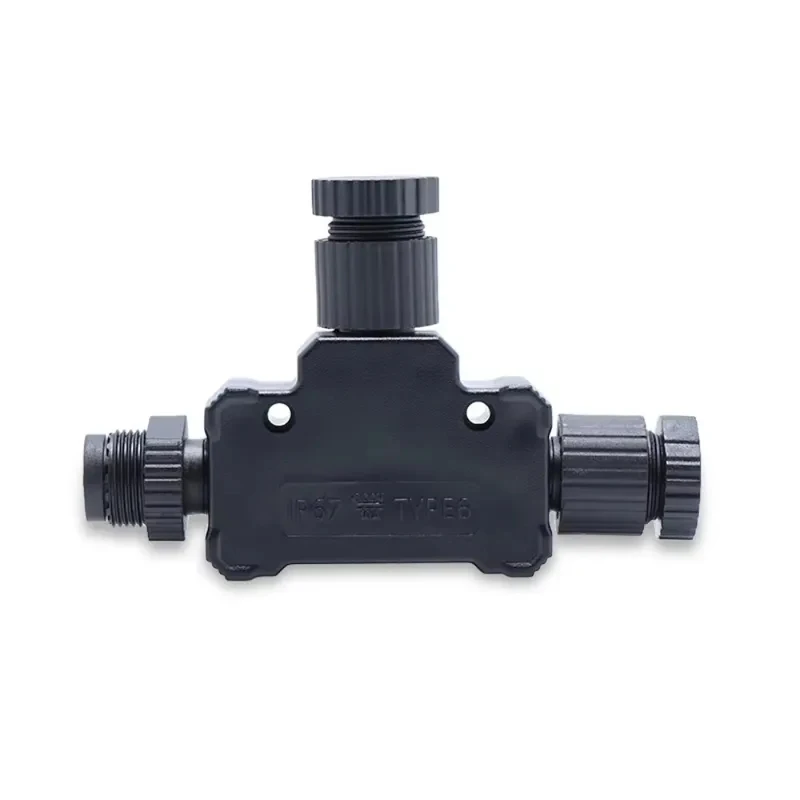 

-type tee plastic waterproof connector - pin NMEA00 aviation plug yacht A rated current nylon