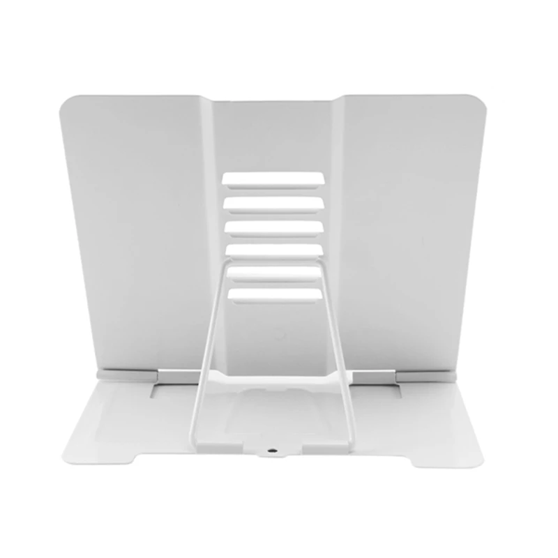 Soporte ajustable de Metal para lectura de libros, estantería portátil para documentos, protección ocular