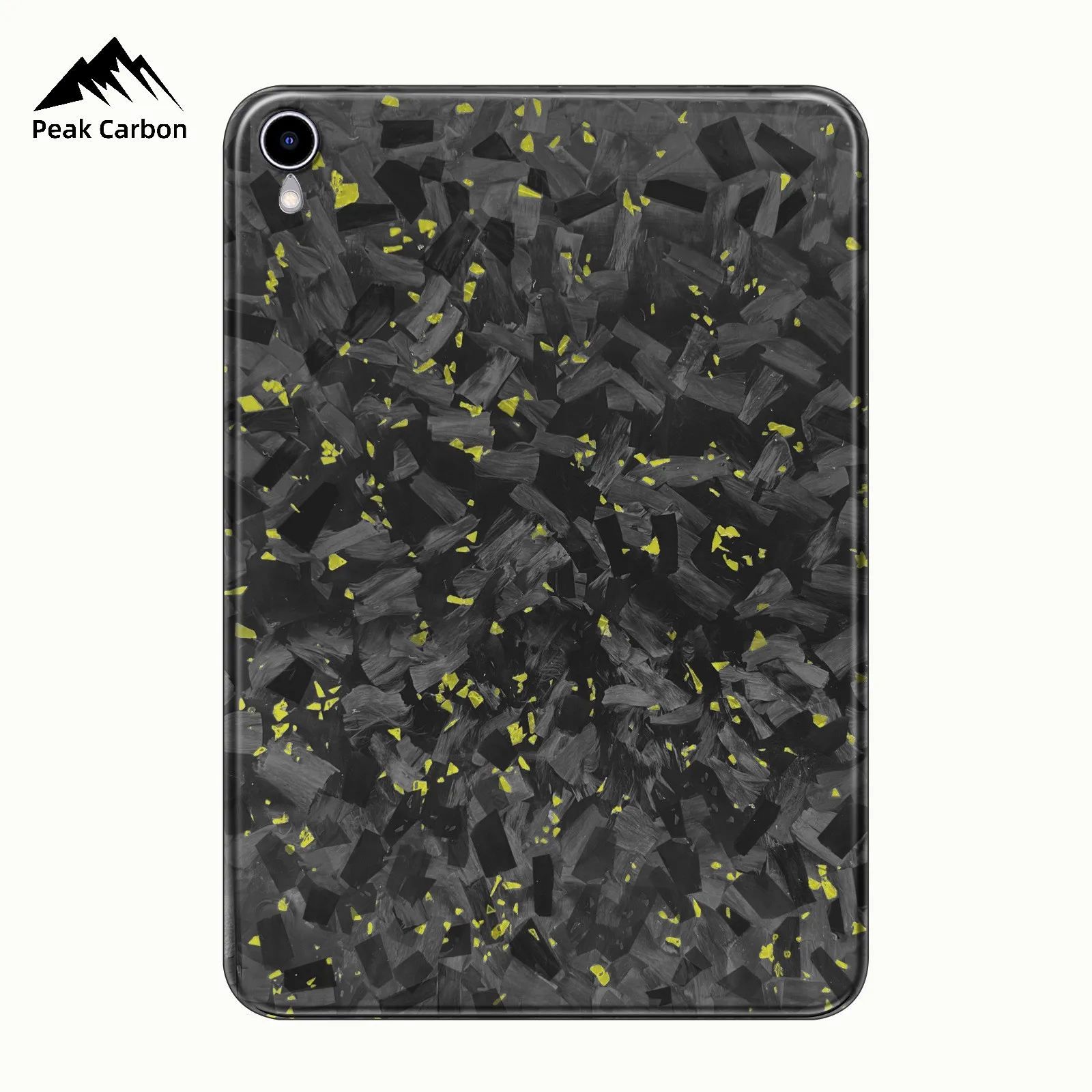 حافظة من ألياف الكربون مزورة حقيقية لجهاز Apple iPad mini 6 7، غطاء خلفي واقٍ رفيع للغاية وخفيف الوزن يعمل مع قلم Apple Pencil