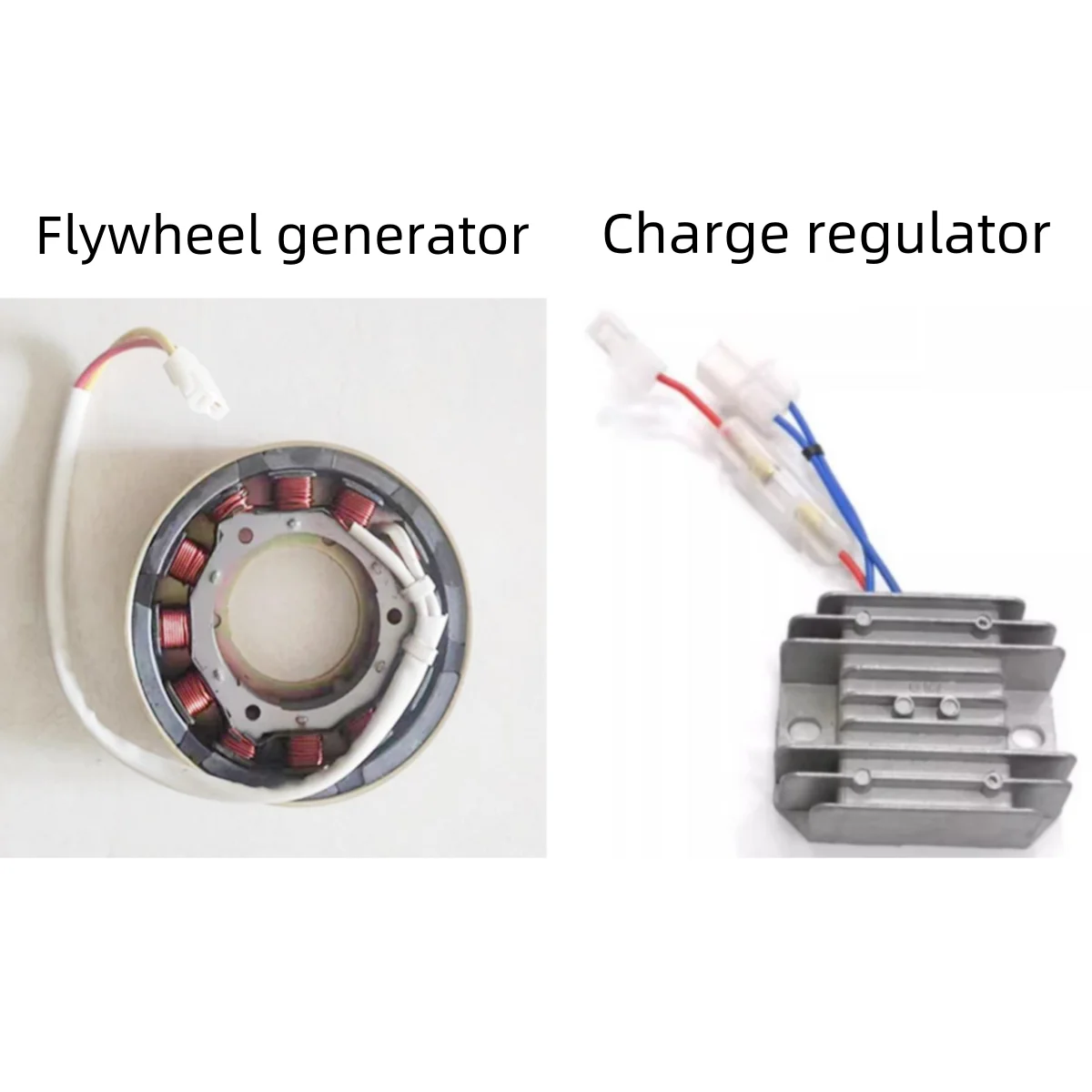 KM2V80 GENERATOR FIT KIPOR KDE12EA KDE12EA3 KDE12STA KDE12STA3 KM2V80 CHARGING MOTOR AND CHARGER KI-DQC-36AH