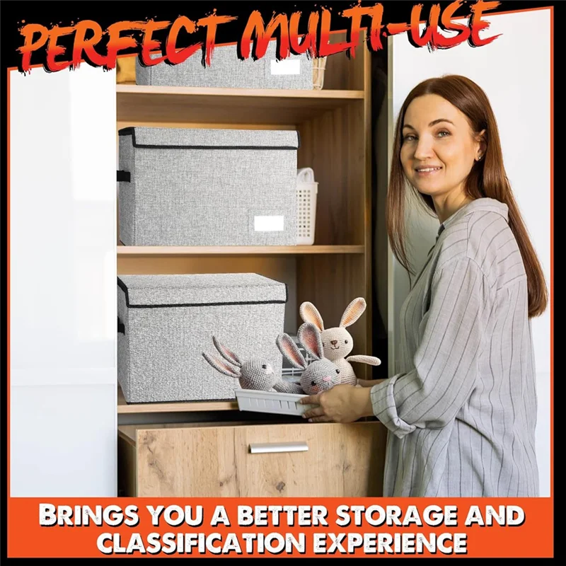 AT93-Book Bin Container Holds 150 Comics, Back To School Fold Comic Short Box Case With Lid, Comic Book Storage Boxes