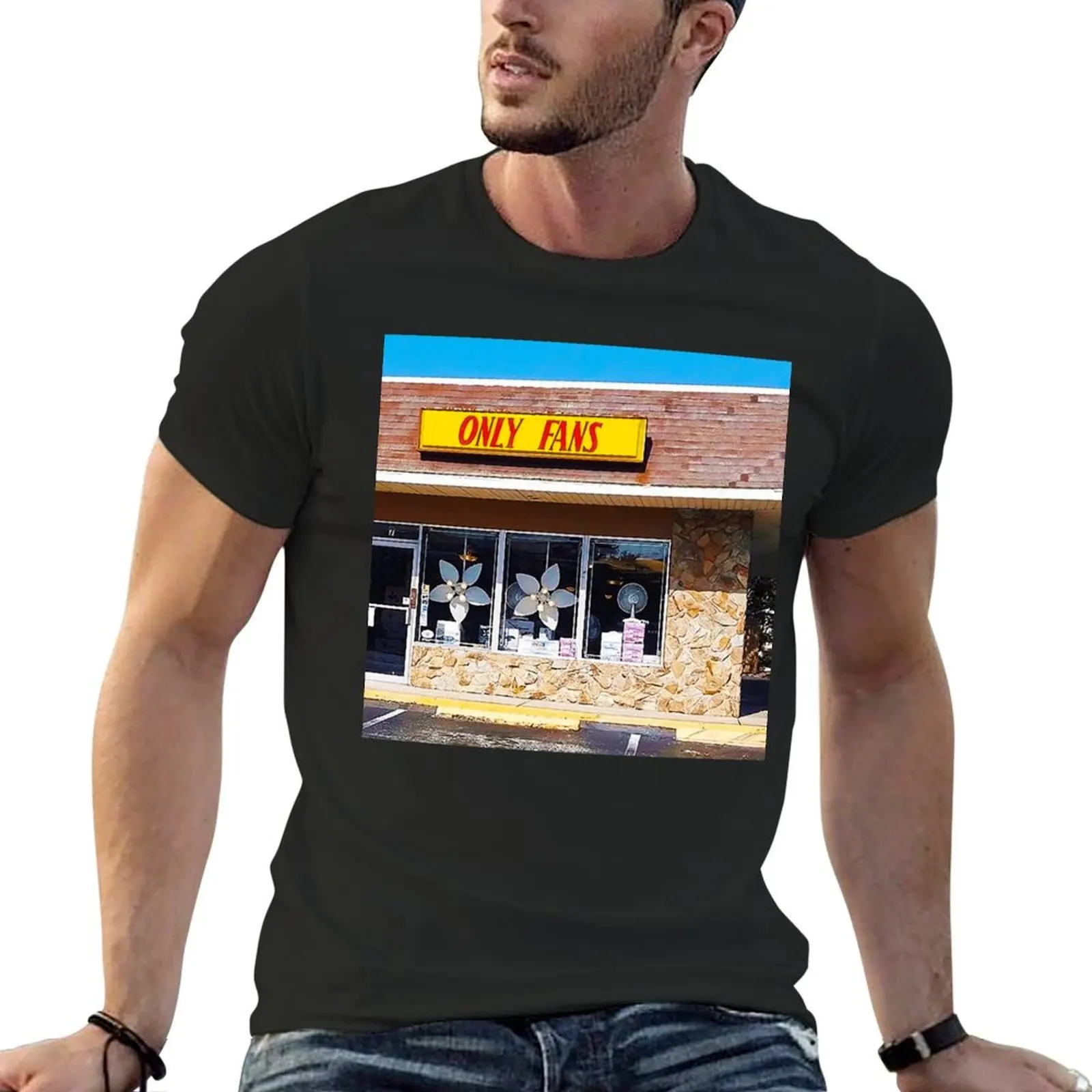 Only-Fans For Fans T-Shirt baggy shirts vintage graphic tee shirts graphic tees luxury clothes men