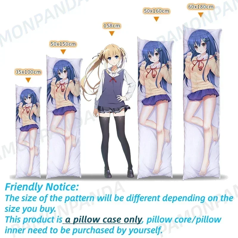 Imagem -05 - Hiiragi Utena Dakimakura Mahoao Anime Capa de Almofada Abraçando Case Otaku Fronha de Corpo Inteiro Decoração de Cama para Casa Presente