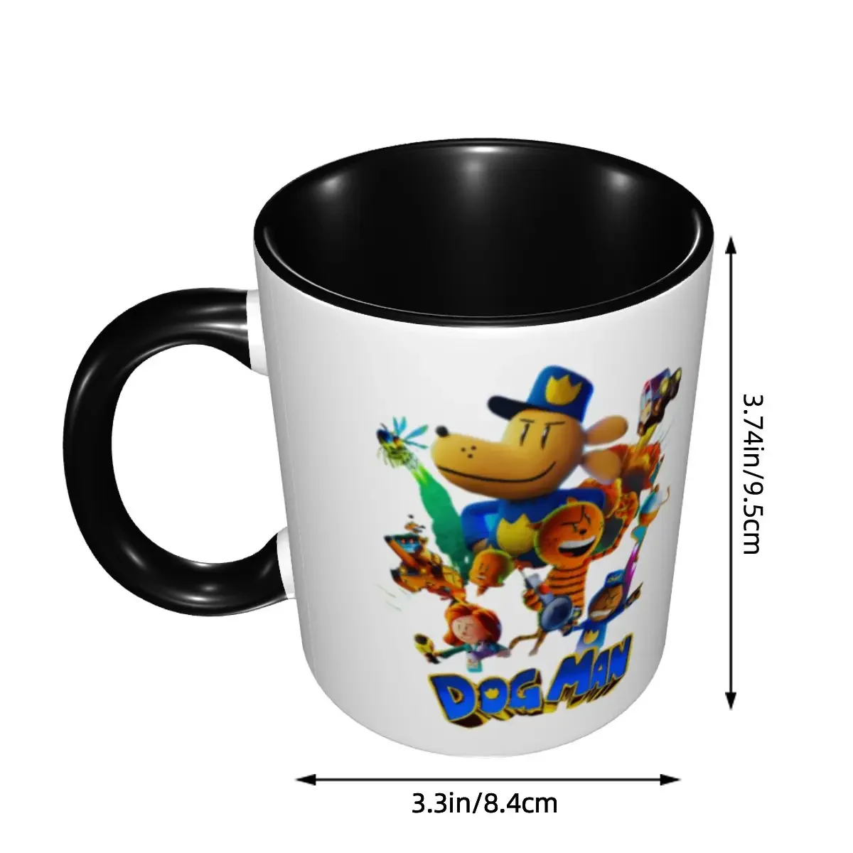 DIY Dogs Man Comic Movie Ceramic Mug Customized Coffee Cup Creative Present