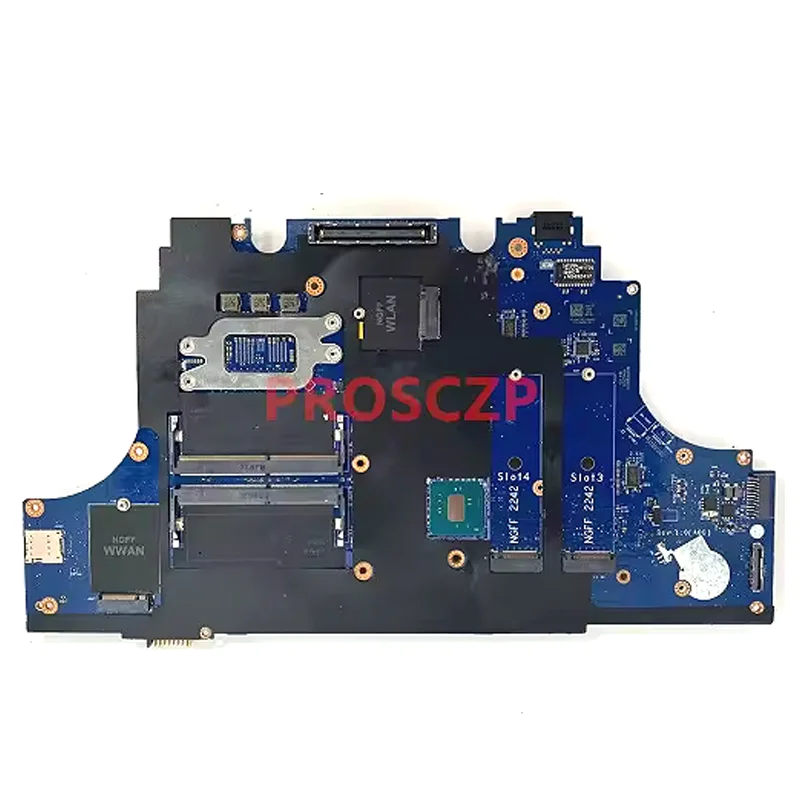 

LA-E321P 0P6KP6 Материнская плата для ноутбука Dell Precision 7720 00JRYP 0RFCWJ 05V4K9 0Y72J3 Материнская плата для ноутбука E3-1575M CPU