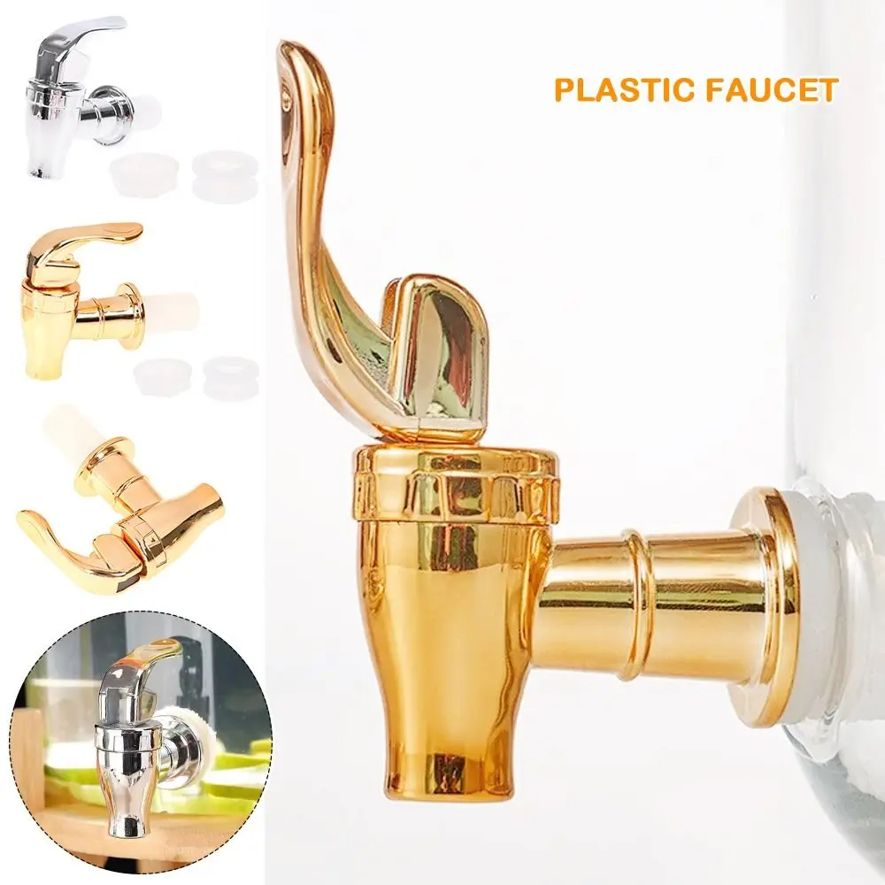 

New Wine Dispensing Plastic Faucet Beverage Serving Juice Dispensing Wine Bottle Faucet Juice Jar Faucet Wine Jar