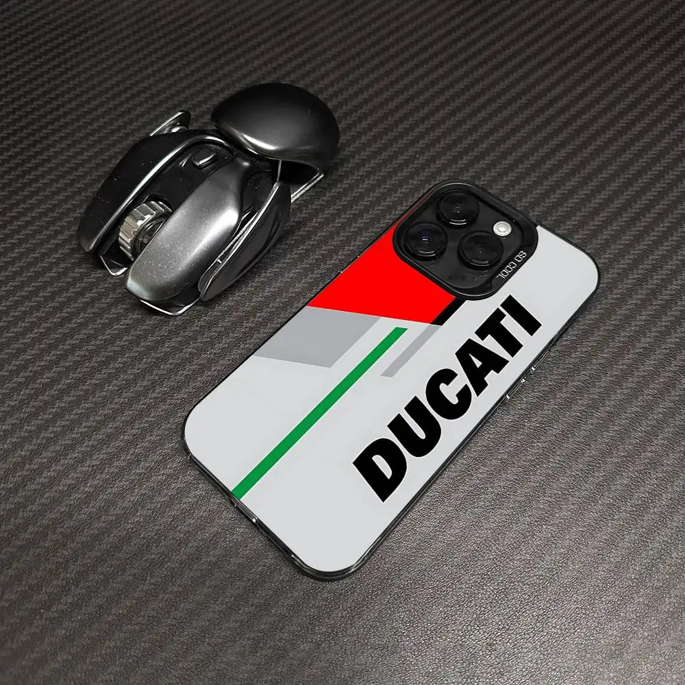Motorrad-Rennsport Ducati Handyhüllen für iPhone 17 16e 15 14 13 12 11 Plus Pro Max ProMax Bunte Schutzhüllen – Detail 10