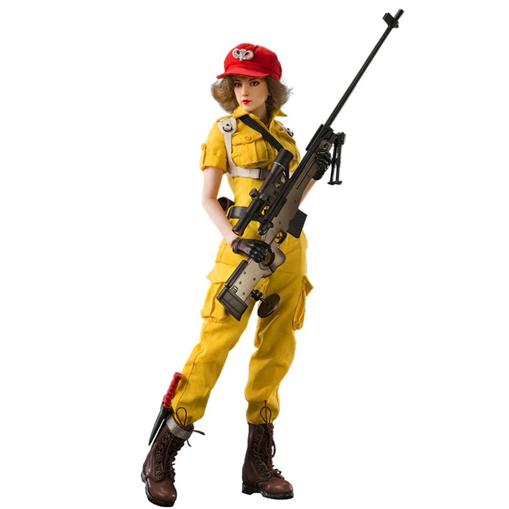 Viikondo-Boneca Chapeuzinho Vermelho do Exército, modelo feminino, Presente Militar, Soldado de Brinquedo, BBK012, 1/6 Action Figure, 12''