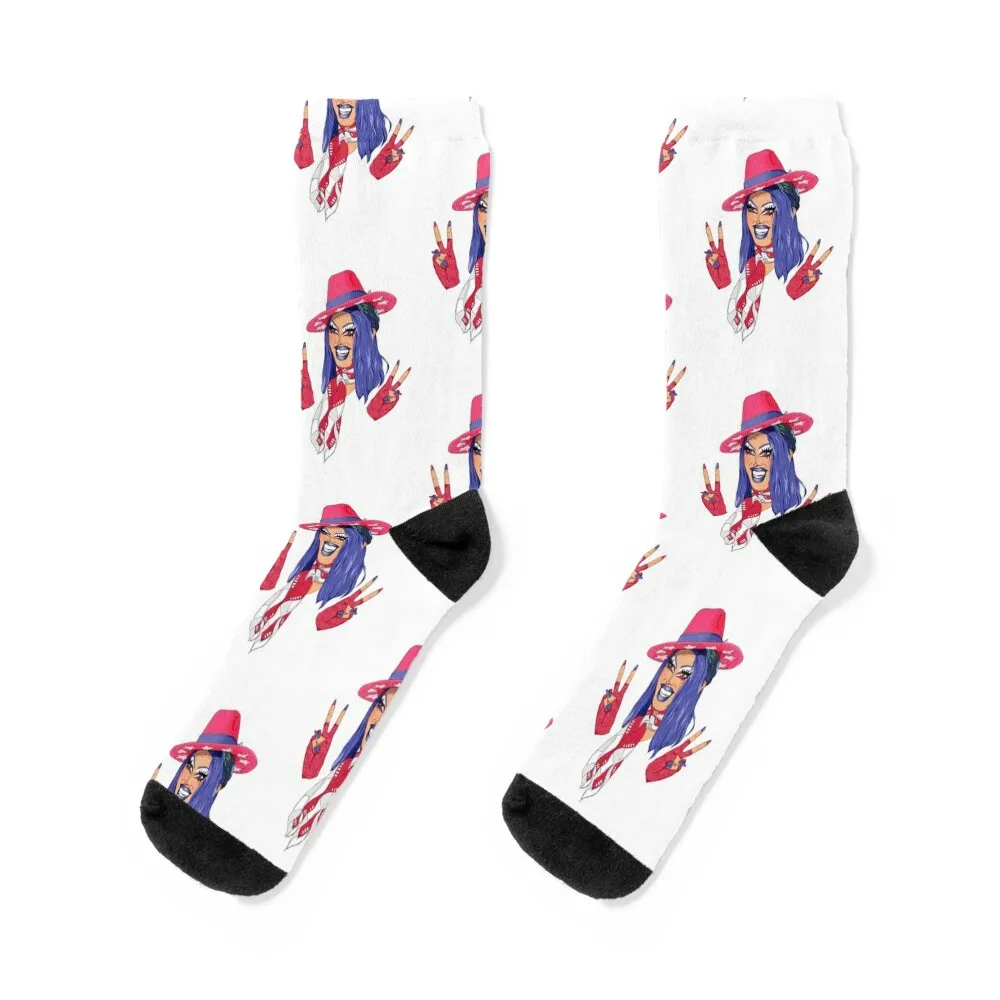

Crystal Methyd Socks funny sock compression sports stockings Crossfit Socks For Man Women's