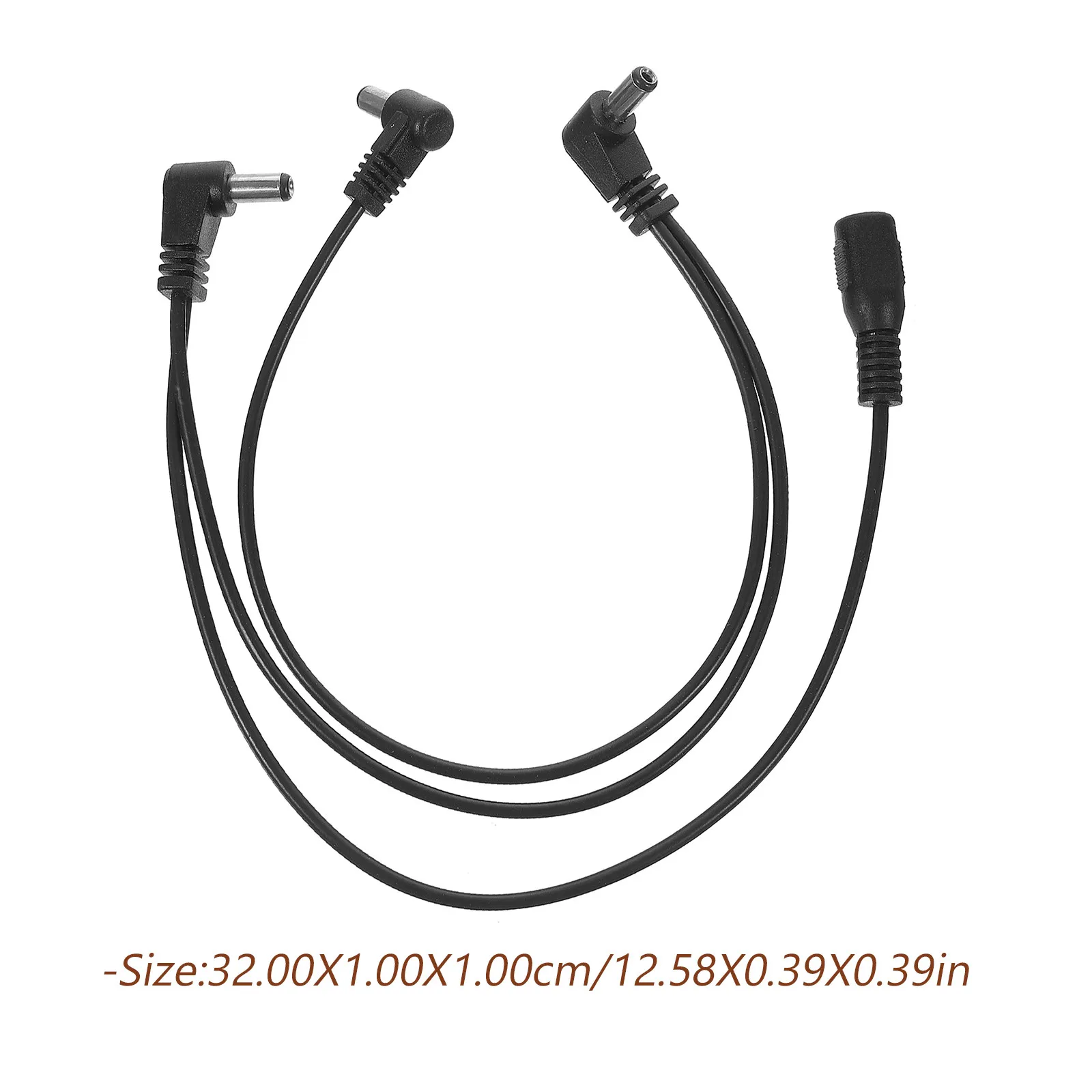 9V Guitar Pedal Power Cable Shielded Daisy Chain Connector for Multiple Effects Pedals Stage Use