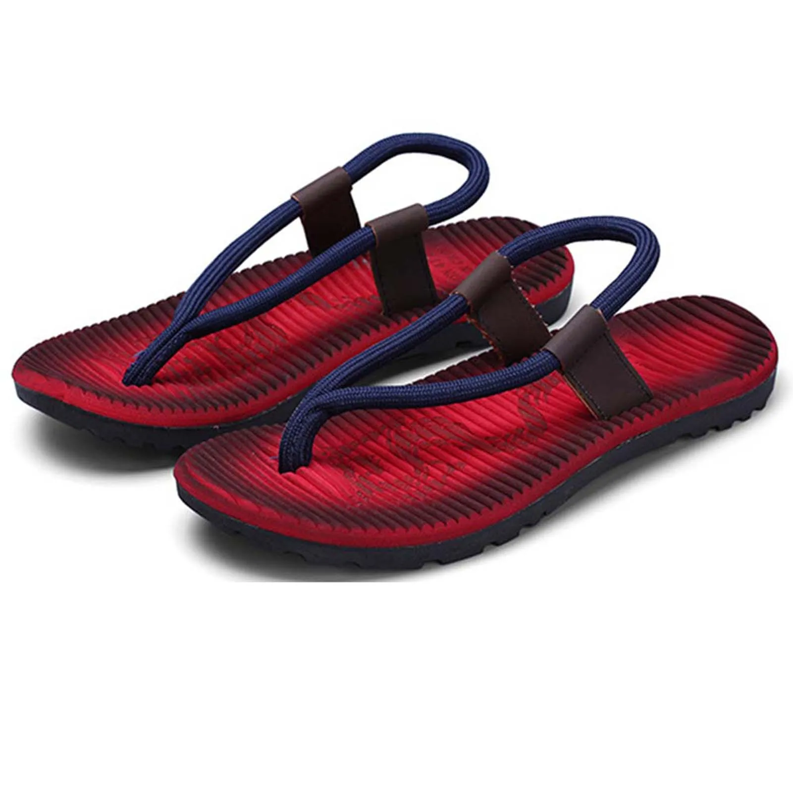SUMPLES MENINAS MENINAS SANDALS MINIMALISTA DE PRAIA Minimalista de tamanho grande Leve não deslizamento Sandálias de tanga de tanquinho de dedo da pr