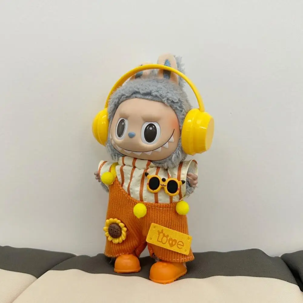 

[Без куклы] Одежда в стиле подсолнуха для Labubu в первых второй третьих поколении одежды, аксессуары для смены одежды