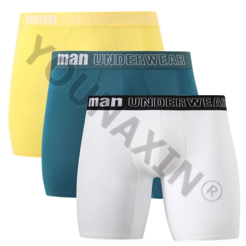 3 Pcs/Lot Summer Big Size Men Underwear Boxers Briefs Sexy Panties Fashion Knickers Bamboo Fiber Underpant Antibacterial Undies