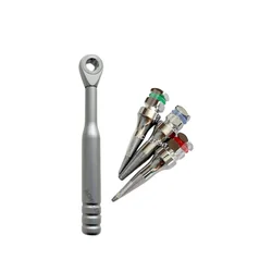 3Sizes Dental Driver Broken Implants Pick Up Extractor Screw Failed Implant Fixture Remover Screws Surgident Style