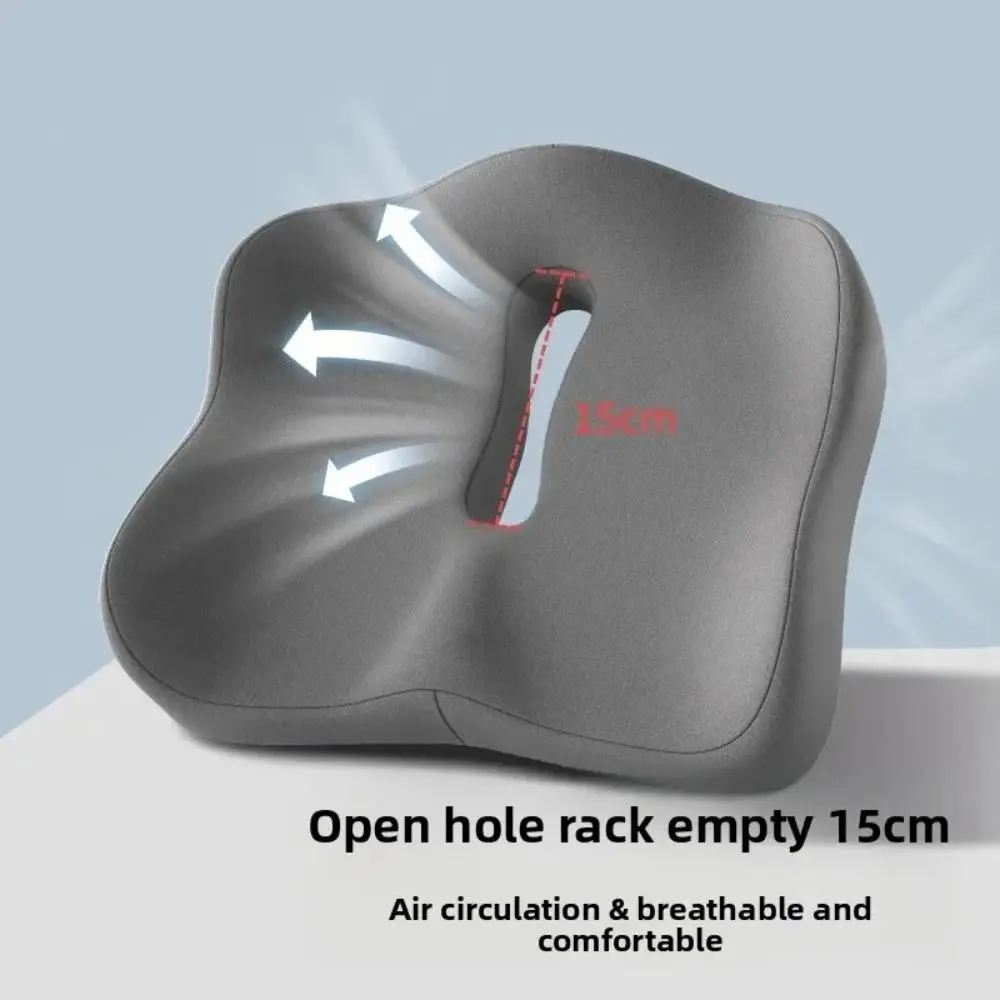 جديد عظم الذنب عرق النسا آلام الظهر الإغاثة الراحة كرسي مكتب وسادة مقعد السيارة عدم الانزلاق العظام رغوة الذاكرة وسادة العصعص