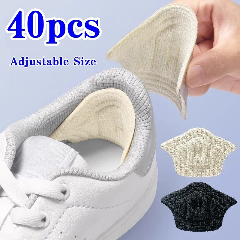 4/20/40 قطعة كعب النعال للأحذية التصحيح منصات كعب للأحذية الرياضية قابل للتعديل حجم قدم وسادة نعل حذاء كعب حامي