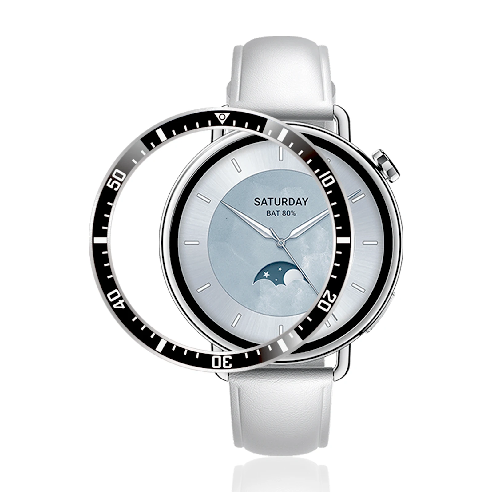 Heorland Case  Xiaomi Watch S4 41MM Bezel Ring Case Protection Cover For Xiaomi S4 41mm Smartwatch Case Ring Decoration