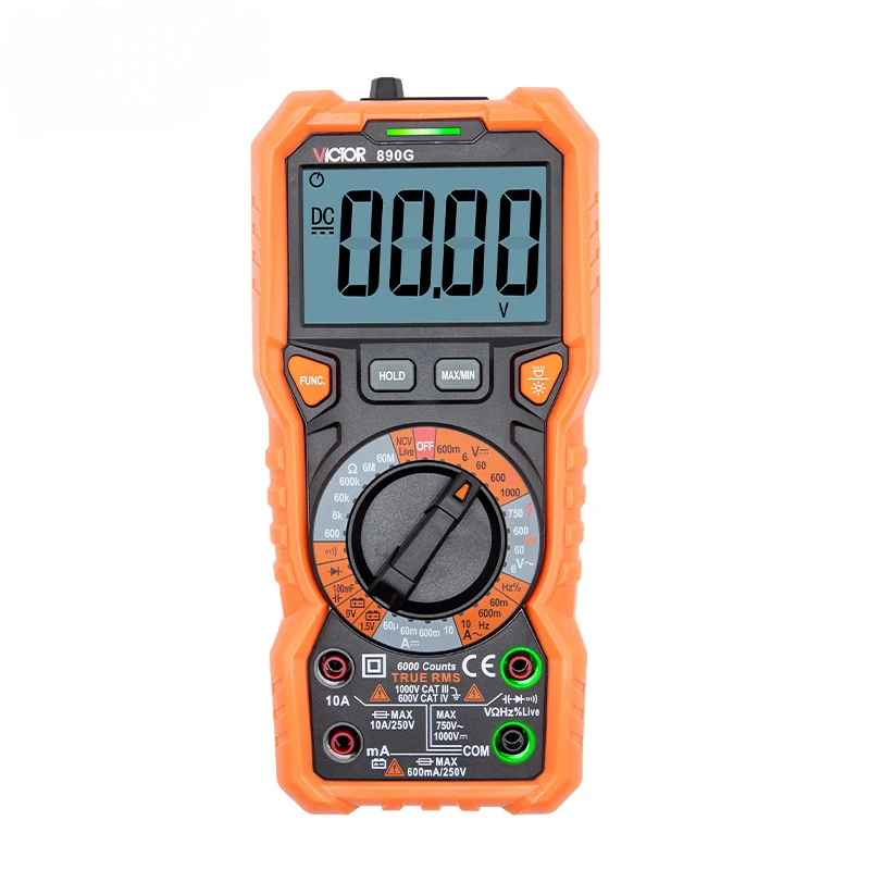 VC890H Digital Multimeter High precision Temperature Testing Hot Wire Detection Multifunctional Professional Universal Meter