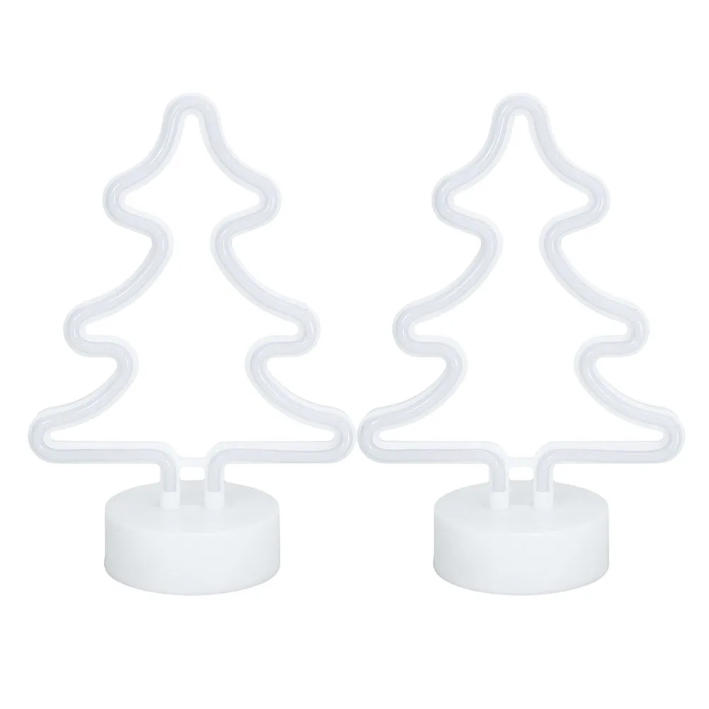 

2 Pcs Table Lamp LED Neon Table Lamp Lights Party Decorative Home Banquet Gift Party Decorative Neon Lamps Stage Lighting