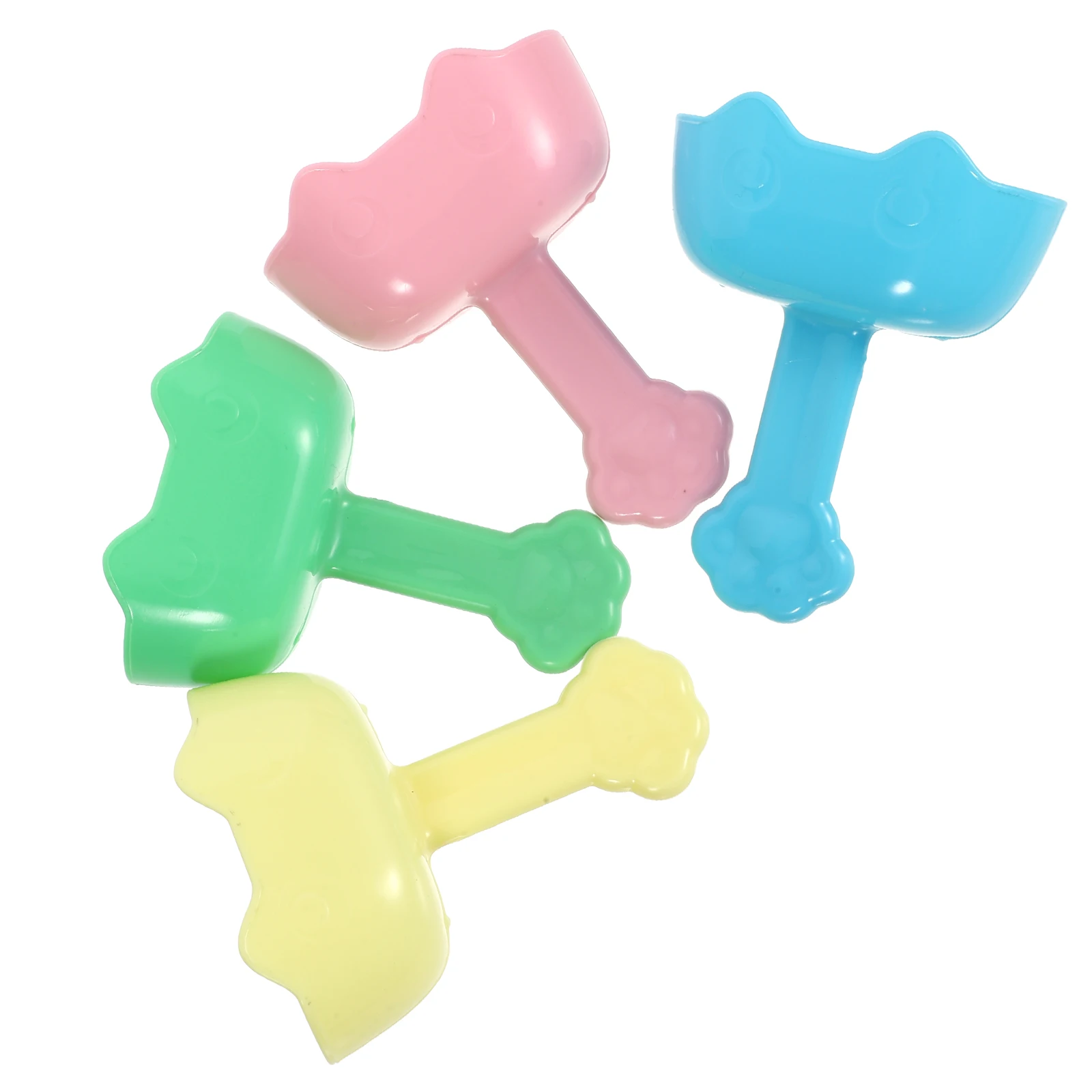 

4pcs Popsicle Stands Popsicle Ice Cream Holders Holders Anti Flow Plastic Display Rack Pink Yellow Blue Green