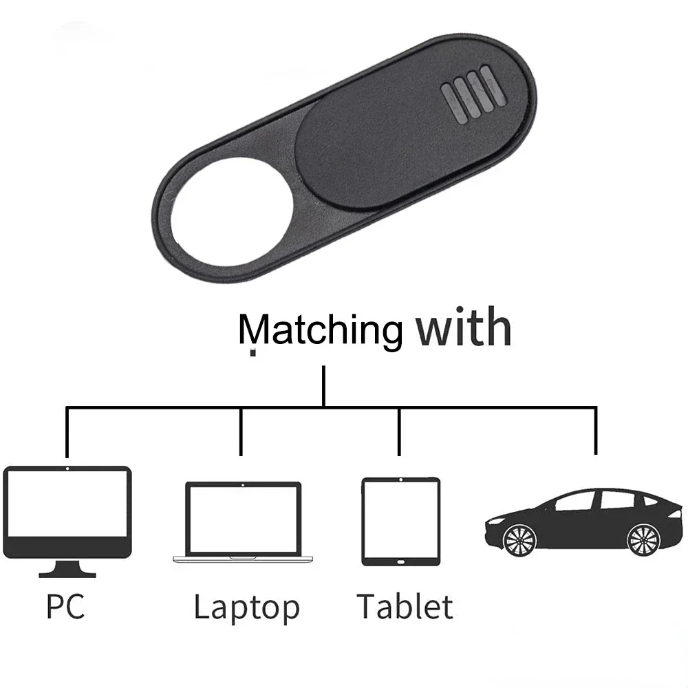 1-50PACK For Tesla Model 3 Camera Privacy Cover Laptop PC Webcam Lens Protector Cover For ModelY Model S X Interior Accessories