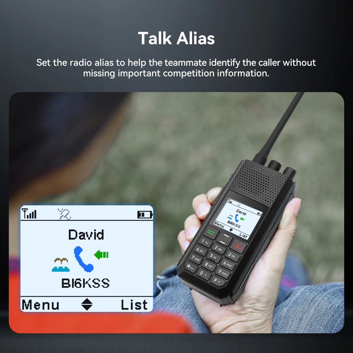 Retevis Ailunce H1 DMR Walkie Talkie Long Range Amateurfunk UHF VHF Kommunikation Zwei-Wege-Radiosender FM GPS APRS – Detail 7