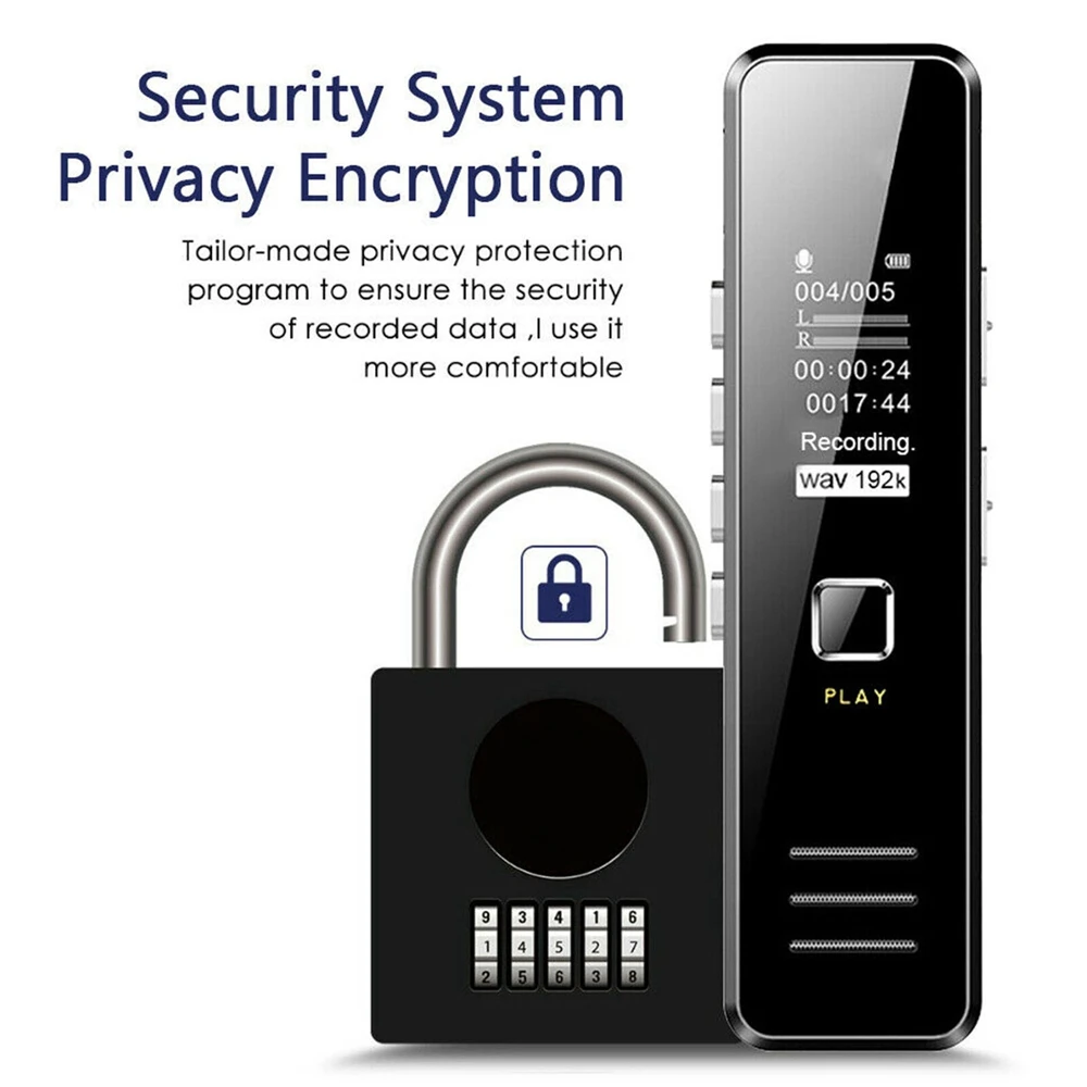 Digitale Audio Recorder Luidspreker 32Gb Usb Oplaadbare Digitale Voice Recorder Play Sound MP3 Speler Ruisonderdrukking Remote Record