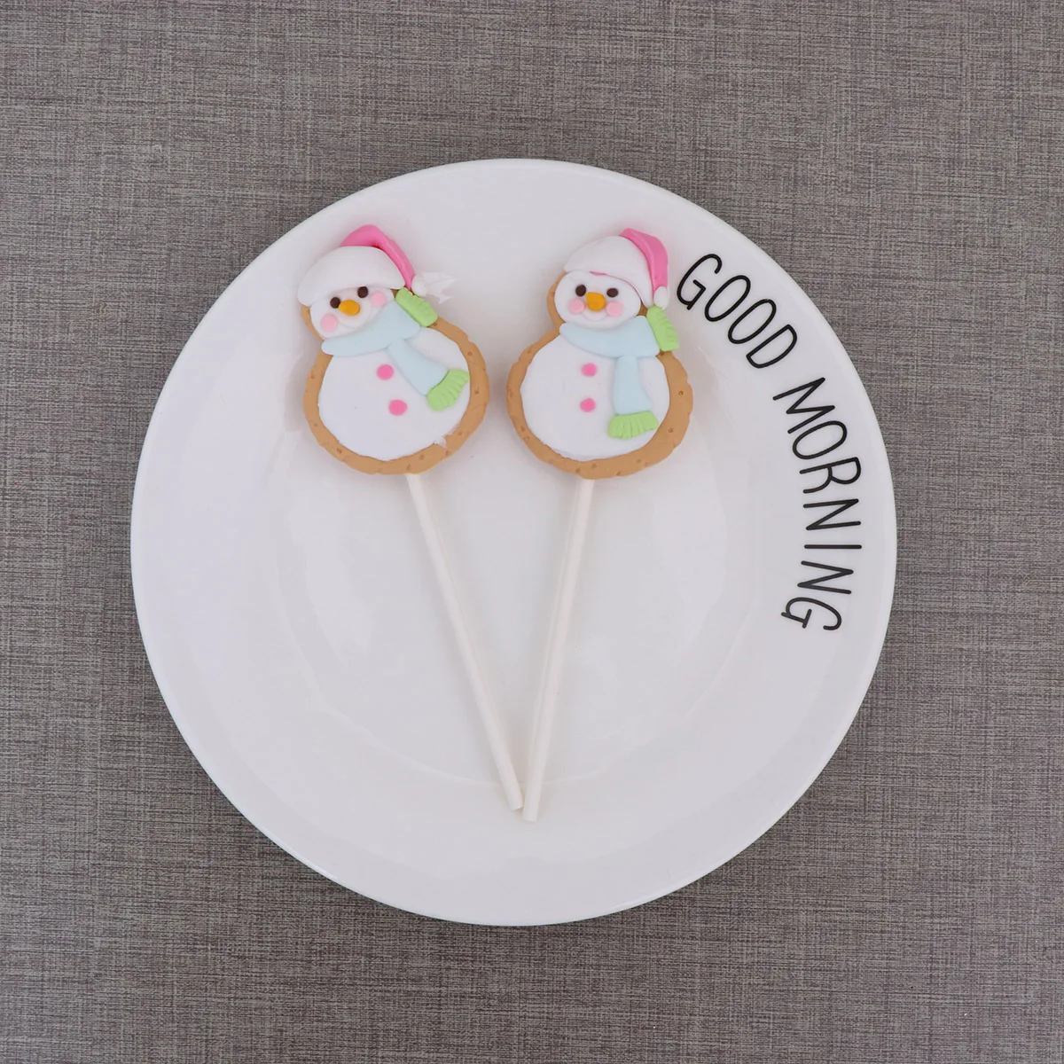 

3PCS Cake Halloween Christmas naments Cupcake Toppers Picks Jelly Christmas Toppers Muffin Hat Party Accessories