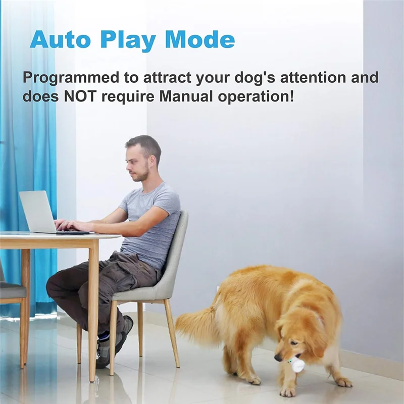 

Smart Interactive Fordogs, Puppies Andcats, Keep Your Pet Entertained All Day App Controlled, Safe Anddurable,