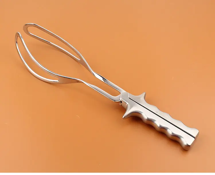 2026 new stainless steel forceps 26.5cm/36cm midwifery forceps instrument