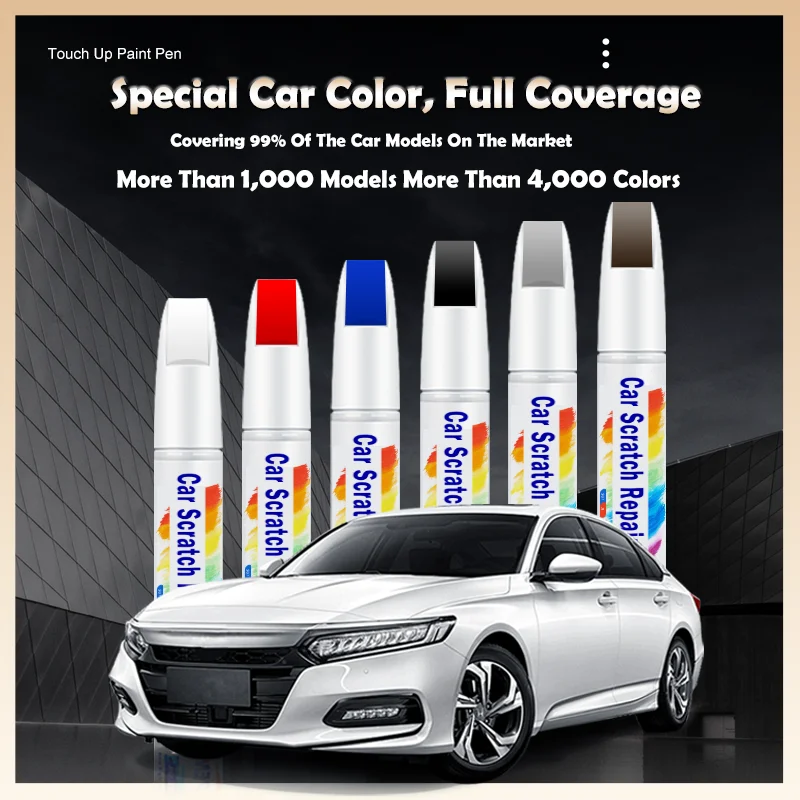 قلم إصلاح طلاء السيارات لسيتروين إليسي 1982-2025 ملحقات إصلاح الخدش 4 قطعة #4