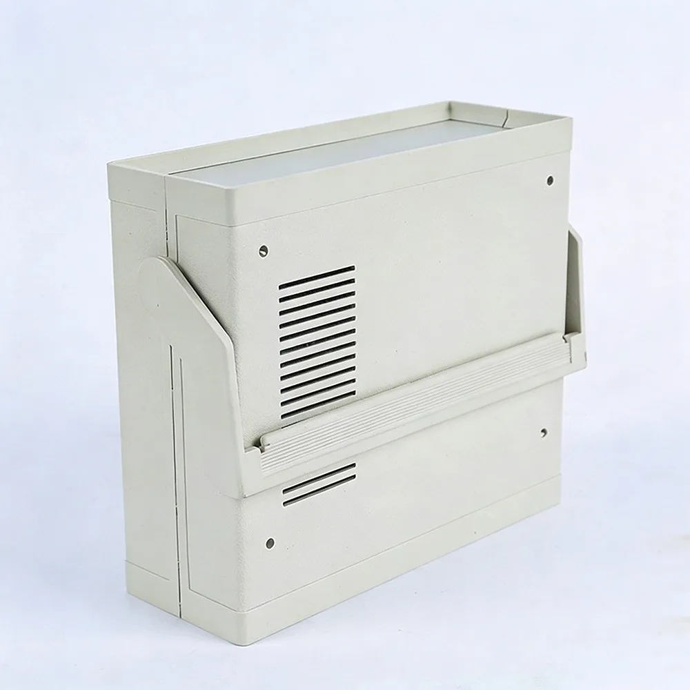 High Quality 3 Sizes Enclosure Project Case Plastic&Iron Grey DIY Junction Box Electronics Enclosure Box