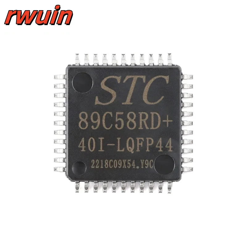 STC89C58RD STC89C58RD+40I STC89C58 STC 89C58RD LQFP44 1T 8051 Microcontroller MCU IC Controller Chip 89C58RD+40I-LQFP44