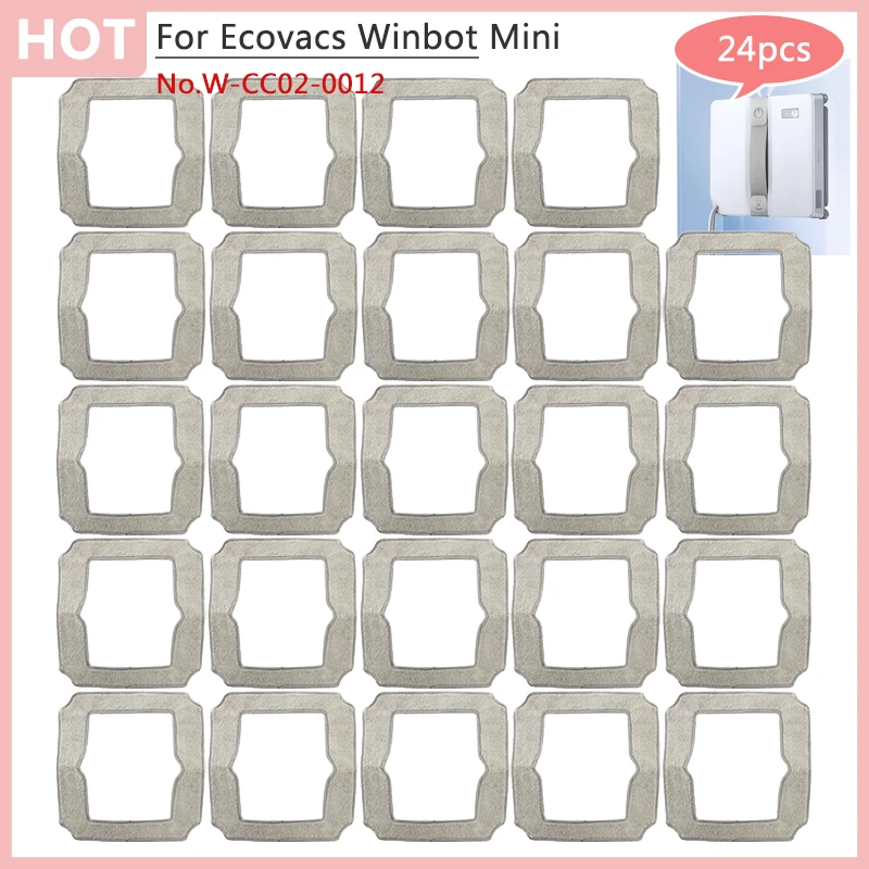 

Replacement For Ecovacs Winbot Mini No.W-CC02-0012 Spare Parts Robotic Window Cleaner Mopping Cloth Home Appliance